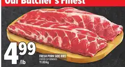 Metro FRESH PORK SIDE RIBS offer
