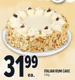 Metro ITALIAN RUM CAKE offer