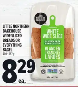 Metro LITTLE NORTHERN BAKEHOUSE WIDE SLICED BREADS OR EVERYTHING BAGEL offer