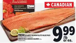 Metro FRESH ATLANTIC SALMON FILLETS VALUE PACK offer