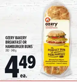 Metro OZERY BAKERY BREAKFAST OR HAMBURGER BUNS offer