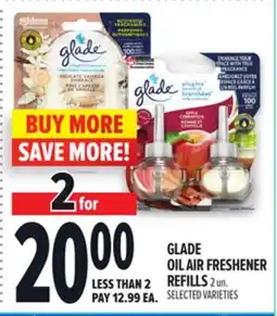 Metro GLADE OIL AIR FRESHENER REFILLS offer