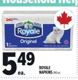 Metro ROYALE NAPKINS offer