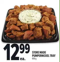 Metro STORE MADE PUMPERNICKEL TRAY offer