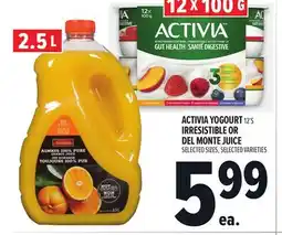 Metro ACTIVIA YOGOURT offer