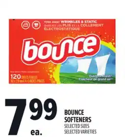 Metro BOUNCE SOFTENERS offer