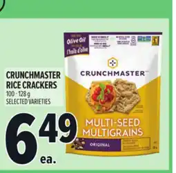 Metro CRUNCHMASTER RICE CRACKERS offer