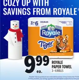 Metro ROYALE PAPER TOWEL offer