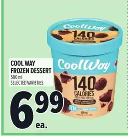Metro COOL WAY FROZEN DESSERT offer