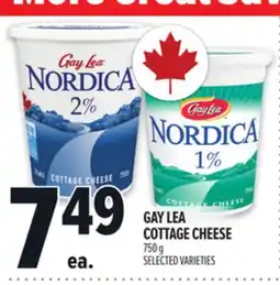 Metro GAY LEA COTTAGE CHEESE offer