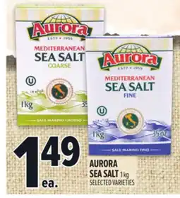 Metro AURORA SEA SALT offer