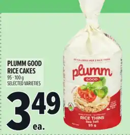 Metro PLUMM GOOD RICE CAKES offer
