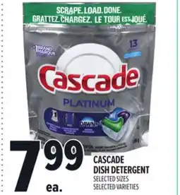 Metro CASCADE DISH DETERGENT offer