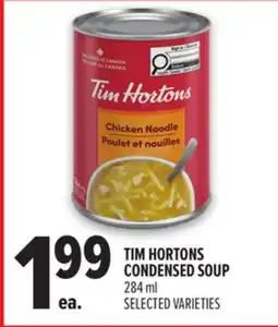 Metro TIM HORTONS CONDENSED SOUP offer