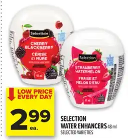 Metro SELECTION WATER ENHANCERS offer