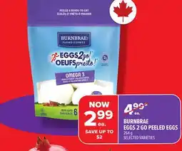 Metro BURNBRAE EGGS 2 GO PEELED EGGS offer