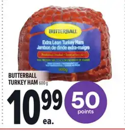 Metro BUTTERBALL TURKEY HAM offer