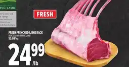 Metro FRESH FRESH FRENCHED LAMB RACK offer
