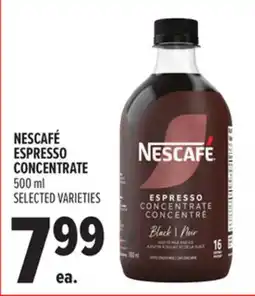 Metro NESCAFÉ ESPRESSO CONCENTRATE offer