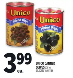 Metro UNICO CANNED OLIVES offer