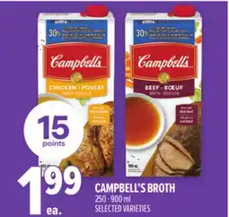 Metro CAMPBELL'S BROTH offer