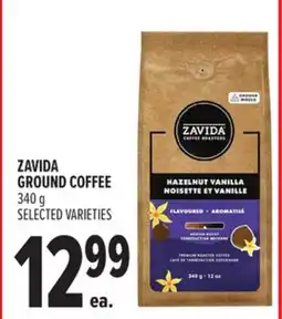 Metro ZAVIDA GROUND COFFEE offer
