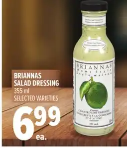 Metro BRIANNAS SALAD DRESSING offer