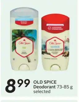 Sobeys OLD SPICE Deodorant offer