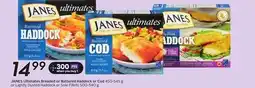Sobeys JANES Ultimates Breaded or Battered Haddock or Cod offer