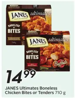 Sobeys JANES Ultimates Boneless Chicken Bites or Tenders offer
