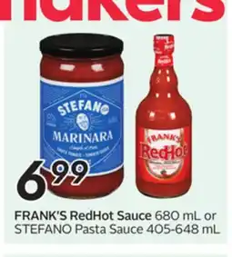 Sobeys FRANK'S RedHot Sauce offer
