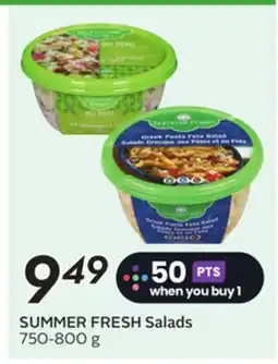 Sobeys SUMMER FRESH Salads offer