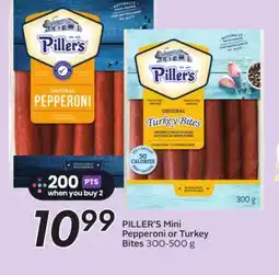 Sobeys PILLER'S Mini Pepperoni or Turkey Bites offer