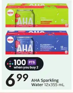 Sobeys AHA Sparkling offer