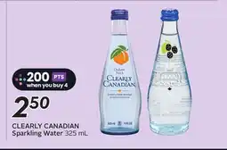 Sobeys CLEARLY CANADIAN Sparkling Water offer