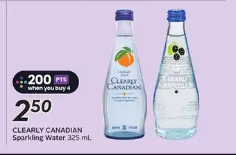 Sobeys CLEARLY CANADIAN Sparkling Water offer