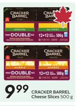 Sobeys CRACKER BARREL Cheese Slices offer