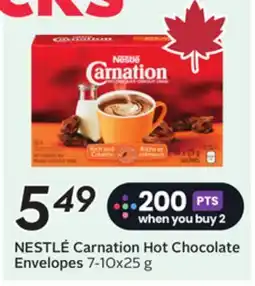 Sobeys NESTLÉ Carnation Hot Chocolate Envelopes offer