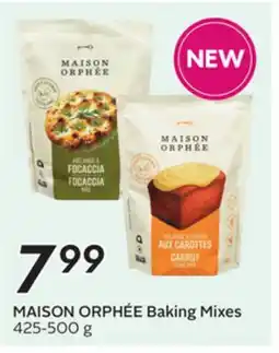 Sobeys MAISON ORPHÉE Baking Mixes offer