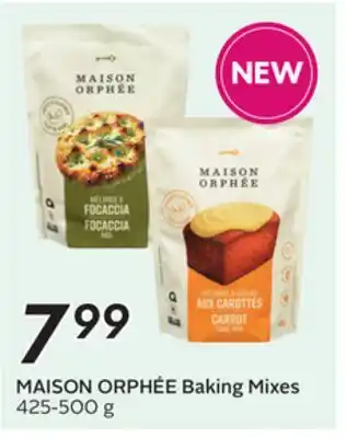 Sobeys MAISON ORPHÉE Baking Mixes offer