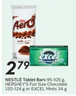 Sobeys NESTLÉ Tablet Bars offer