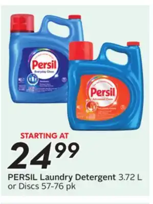 Sobeys PERSIL Laundry Detergent offer