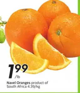 Sobeys Navel Oranges offer