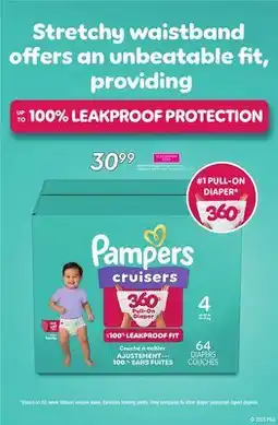 Sobeys PAMPERS Diapers offer