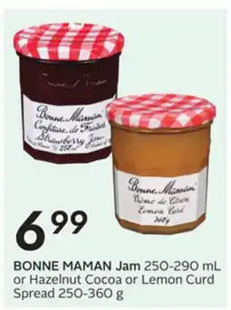 Sobeys BONNE MAMAN Jam offer