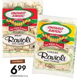 Sobeys ONTARIO RAVIOLI offer