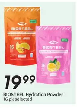 Sobeys BIOSTEEL Hydration Powder offer