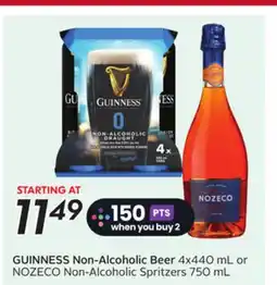 Sobeys GUINNESS Non-Alcoholic Beer offer