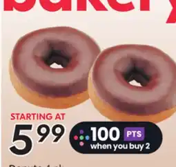 Sobeys Donuts 4 pk offer