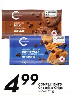 Sobeys COMPLIMENTS Chocolate Chips offer